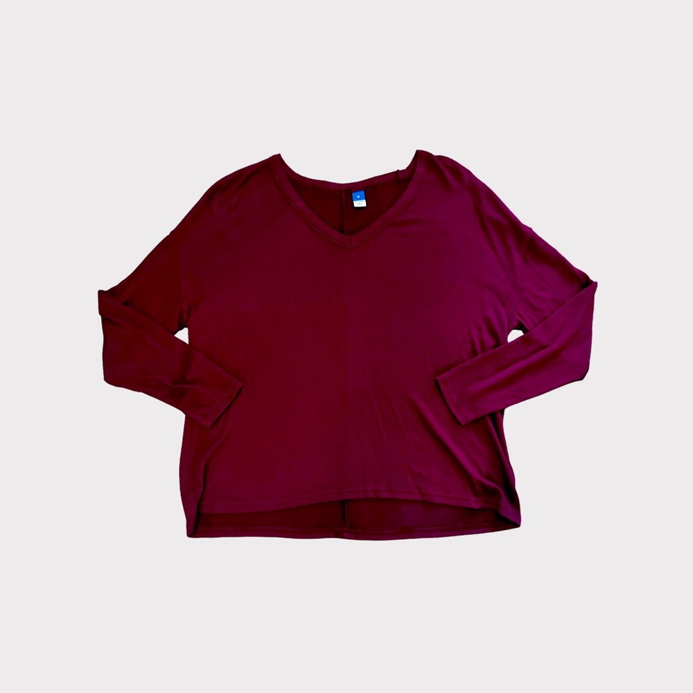 Old Navy V Neck Long Sleeve Top